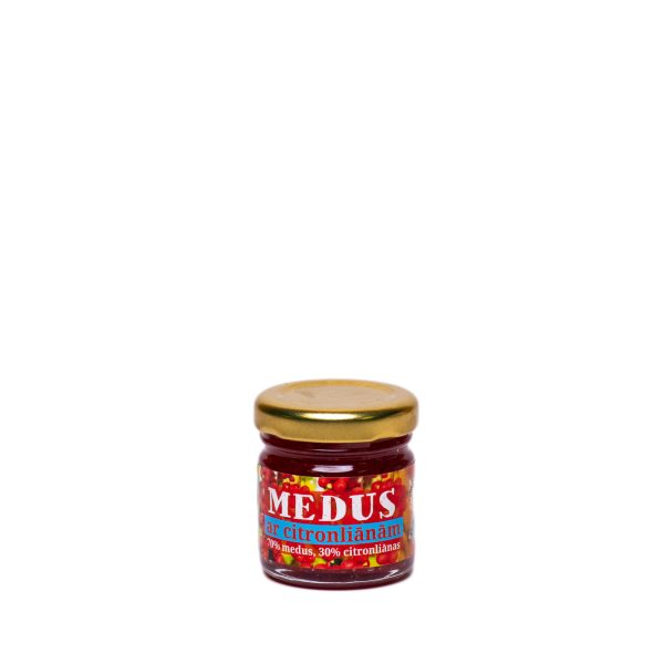 Medus ar citronliānām 50g