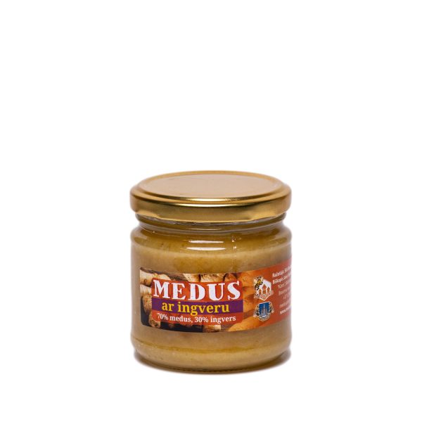 Medus ar ingveru 250g