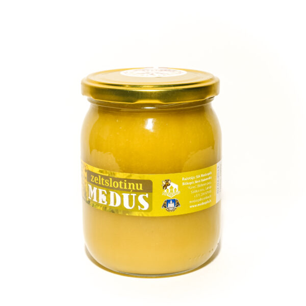 Zeltslotiņu medus 700g